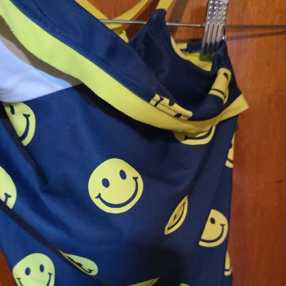 Justice Blue and Yellow Swimsuit - Picture 6 of 8